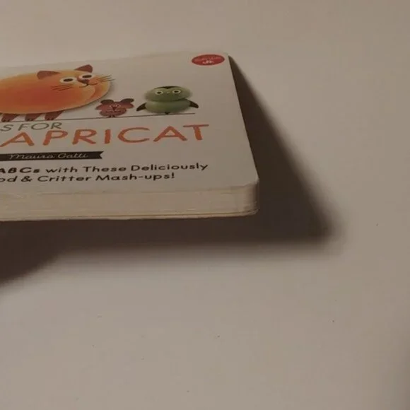 3/$13 A is for Apricat babies board book for babies and toddlers reading - Picture 3 of 5